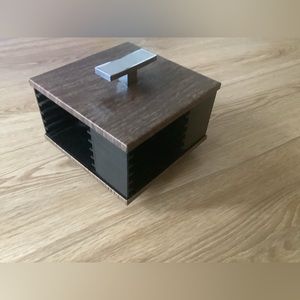 Esmond Cassette Tape (24 Tapes) Storage Carousel 1970, Vintage